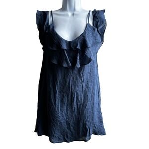 Jella‎ C Mini Dress Casual Summer Sundress Navy Small Cocktail Beach NWT Comfy
